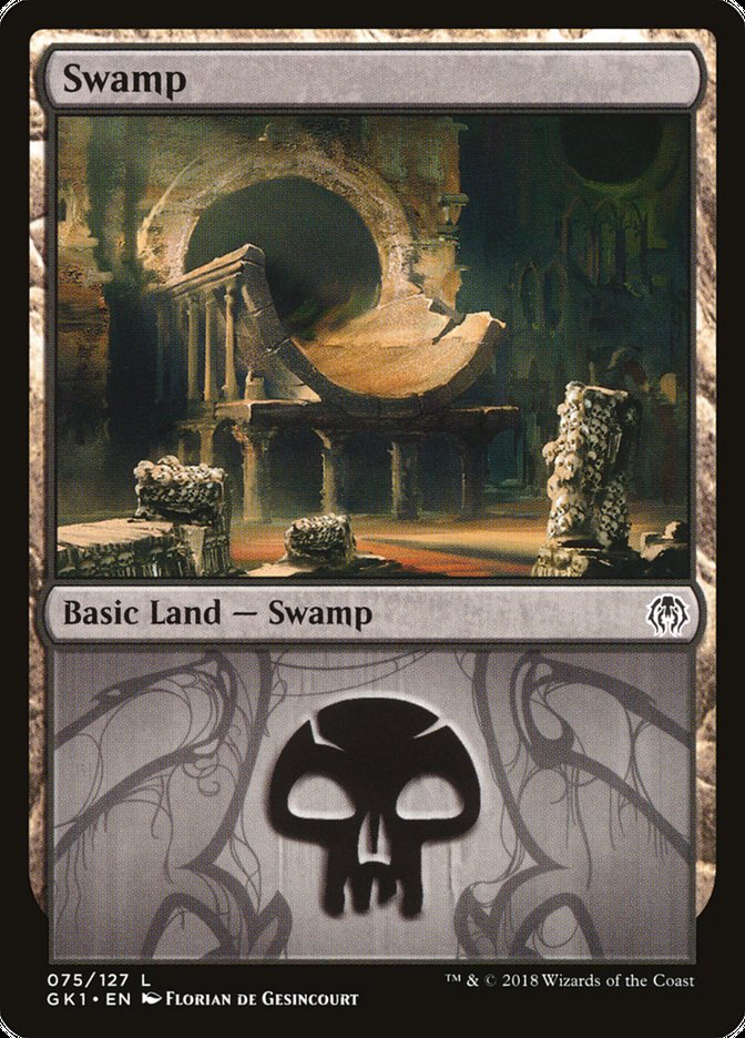 Swamp (75) [Guilds of Ravnica Guild Kit] | Gear Gaming Fayetteville