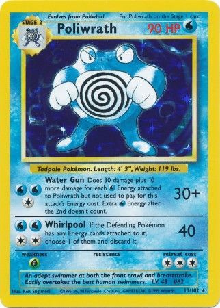Poliwrath (13/102) [Base Set Unlimited] | Gear Gaming Fayetteville