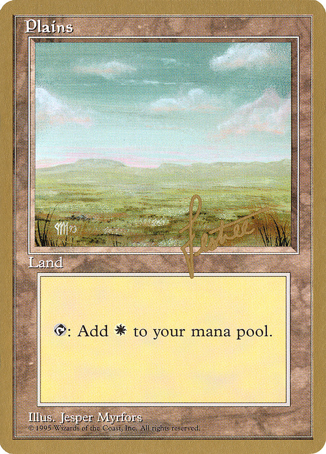 Plains (bl364) (Bertrand Lestree) [Pro Tour Collector Set] | Gear Gaming Fayetteville