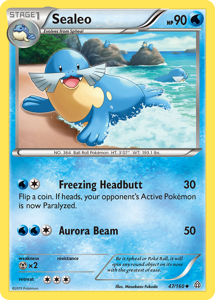 Sealeo (47/160) [XY: Primal Clash] | Gear Gaming Fayetteville