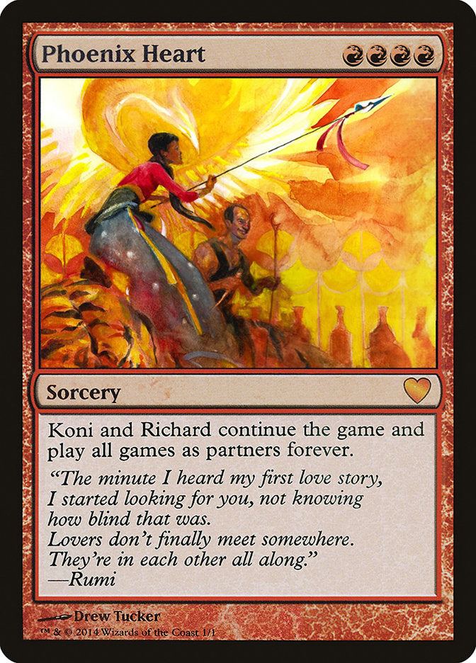 Phoenix Heart [Celebration Cards] | Gear Gaming Fayetteville