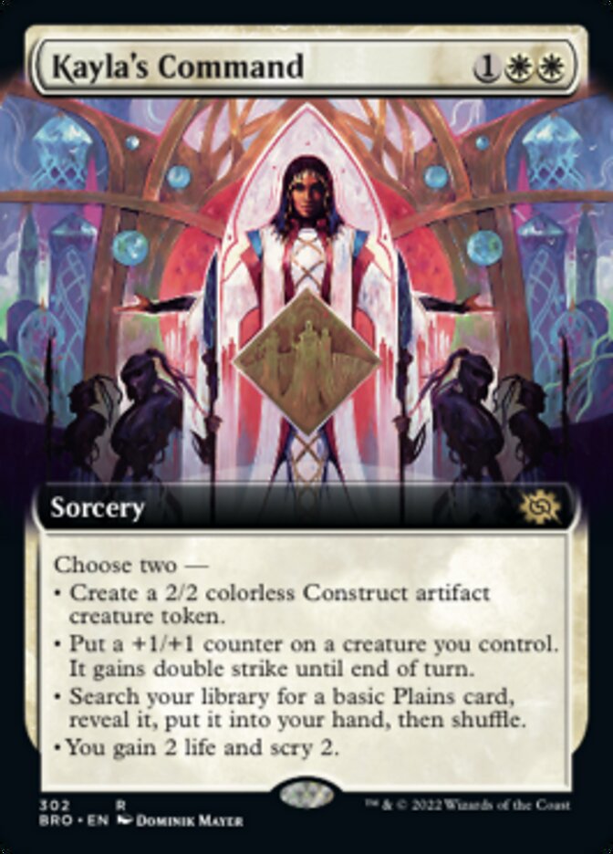 Kayla's Command (Extended Art) [The Brothers' War] | Gear Gaming Fayetteville