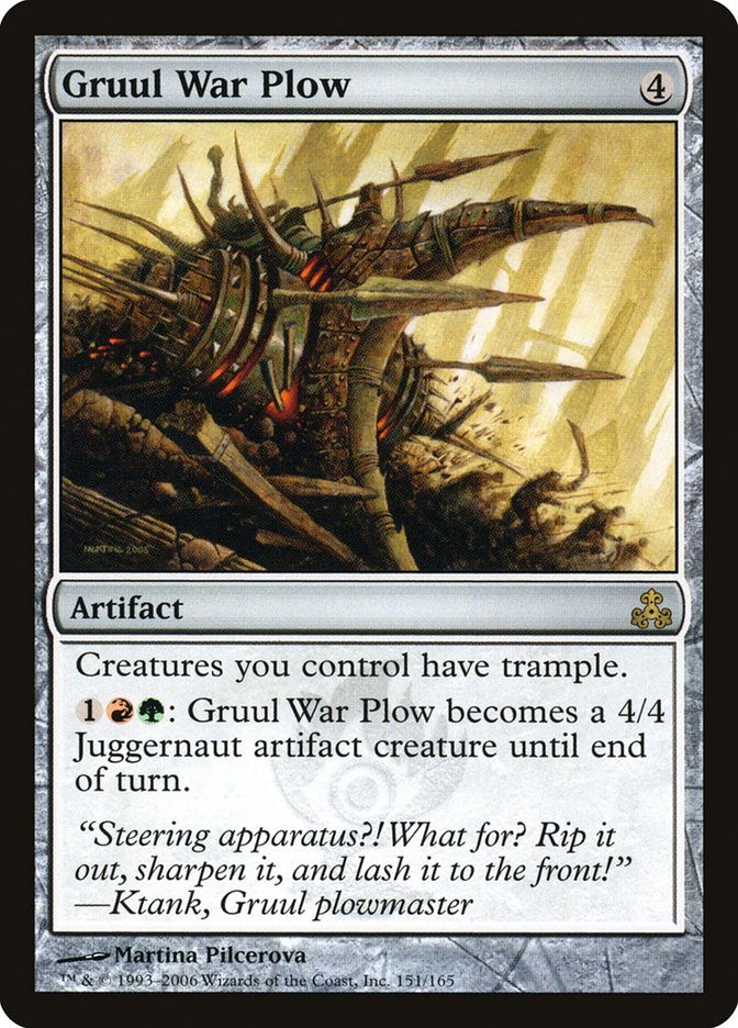 Gruul War Plow [Guildpact] | Gear Gaming Fayetteville