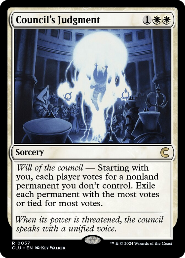 Council's Judgment [Ravnica: Clue Edition] | Gear Gaming Fayetteville