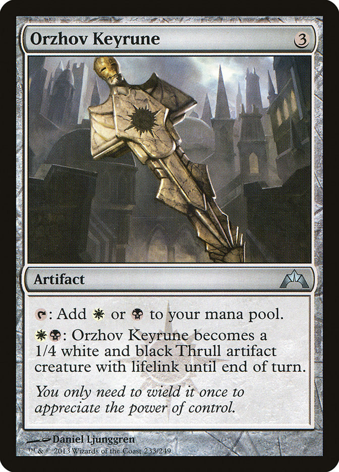 Orzhov Keyrune [Gatecrash] | Gear Gaming Fayetteville