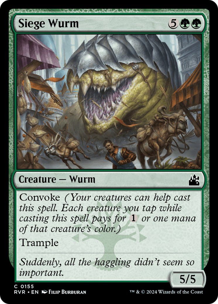 Siege Wurm [Ravnica Remastered] | Gear Gaming Fayetteville