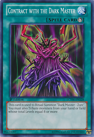 Contract with the Dark Master [LCYW-EN128] Common | Gear Gaming Fayetteville