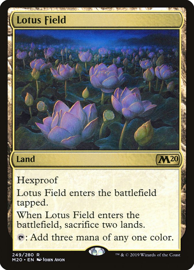 Lotus Field [Core Set 2020] | Gear Gaming Fayetteville