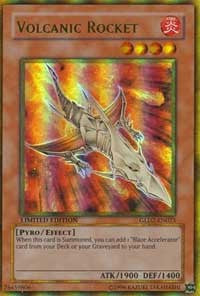 Volcanic Rocket [Gold Series 2009] [GLD2-EN023] | Gear Gaming Fayetteville