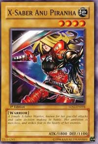 X-Saber Anu Piranha [5D's Starter Deck 2009] [5DS2-EN004] | Gear Gaming Fayetteville