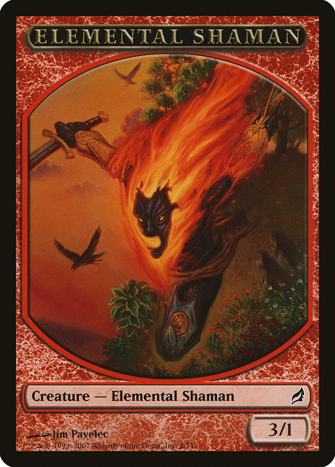 Elemental Shaman Token [Lorwyn Tokens] | Gear Gaming Fayetteville