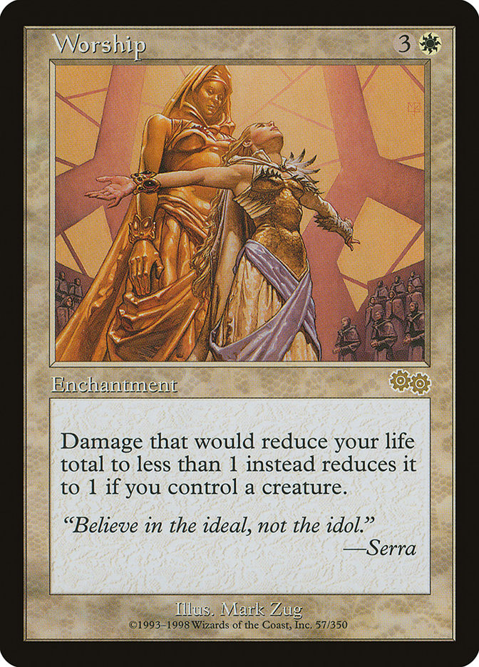 Worship [Urza's Saga] | Gear Gaming Fayetteville