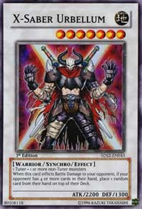 X-Saber Urbellum [5D's Starter Deck 2009] [5DS2-EN043] | Gear Gaming Fayetteville