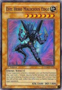 Evil Hero Malicious Edge [Duelist Pack 6: Jaden Yuki 3] [DP06-EN006] | Gear Gaming Fayetteville