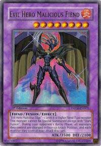 Evil Hero Malicious Fiend [Duelist Pack 6: Jaden Yuki 3] [DP06-EN013] | Gear Gaming Fayetteville