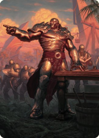 Karn, Living Legacy Art Card 1 [Dominaria United Art Series] | Gear Gaming Fayetteville