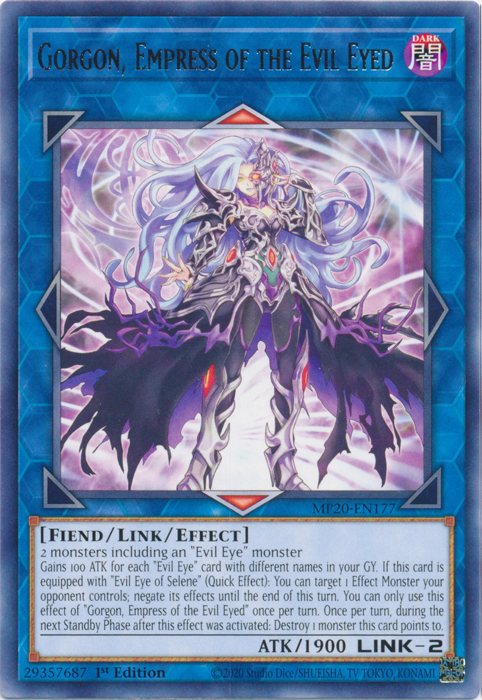 Gorgon, Empress of the Evil Eyed [MP20-EN177] Rare | Gear Gaming Fayetteville