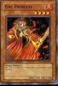 Fire Princess [Gold Series 2008] [GLD1-EN005] | Gear Gaming Fayetteville