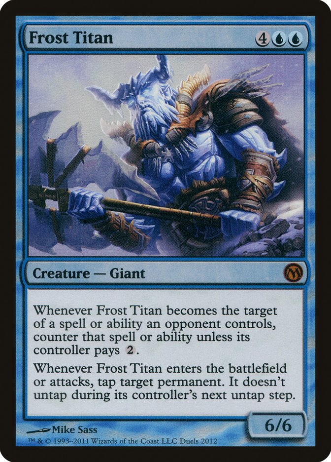 Frost Titan (Duels of the Planeswalkers Promos) [Duels of the Planeswalkers Promos 2011] | Gear Gaming Fayetteville