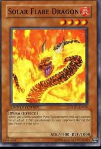 Solar Flare Dragon [Gold Series 2008] [GLD1-EN019] | Gear Gaming Fayetteville