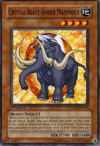 Crystal Beast Amber Mammoth [Duelist Pack 7: Jesse Anderson] [DP07-EN005] | Gear Gaming Fayetteville