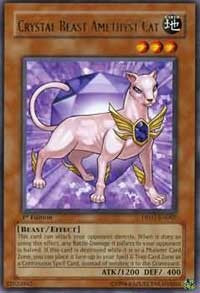 Crystal Beast Amethyst Cat [Duelist Pack 7: Jesse Anderson] [DP07-EN002] | Gear Gaming Fayetteville