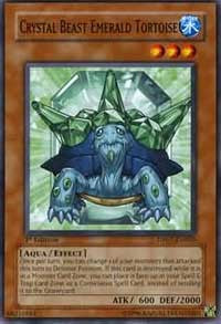 Crystal Beast Emerald Tortoise [Duelist Pack 7: Jesse Anderson] [DP07-EN003] | Gear Gaming Fayetteville