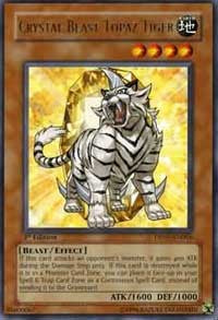 Crystal Beast Topaz Tiger [Duelist Pack 7: Jesse Anderson] [DP07-EN004] | Gear Gaming Fayetteville