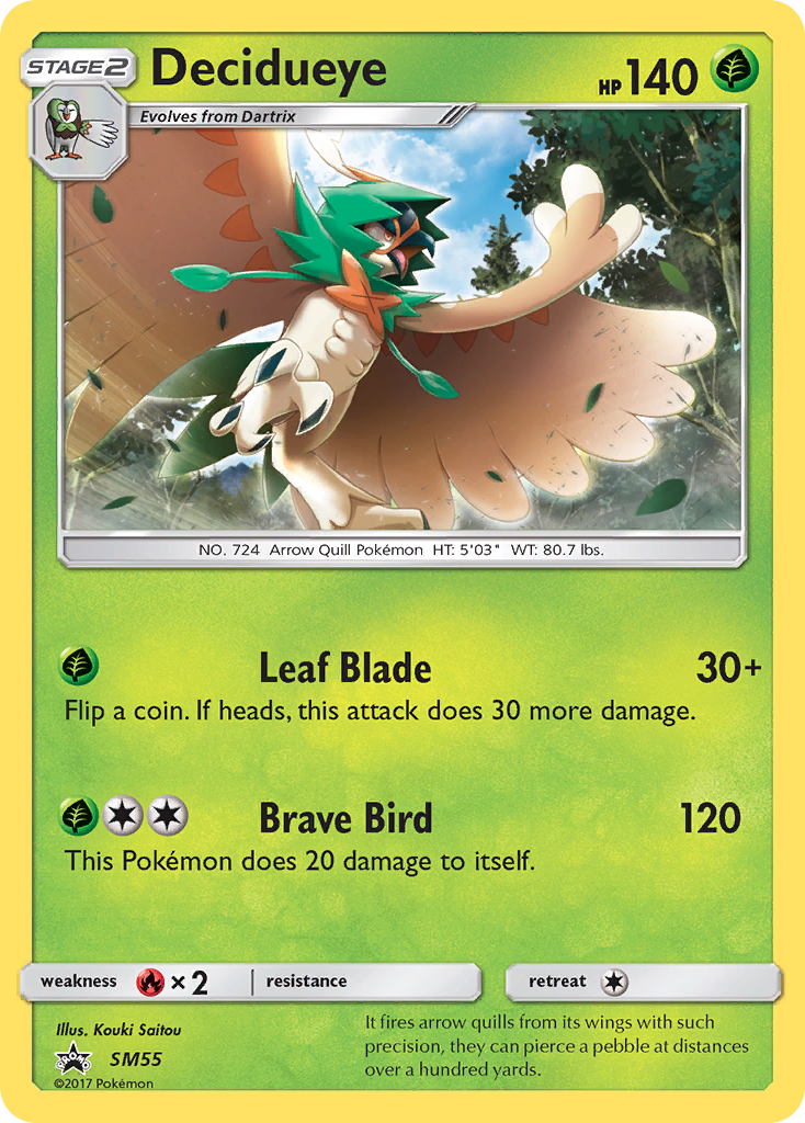 Decidueye (SM55) [Sun & Moon: Black Star Promos] | Gear Gaming Fayetteville