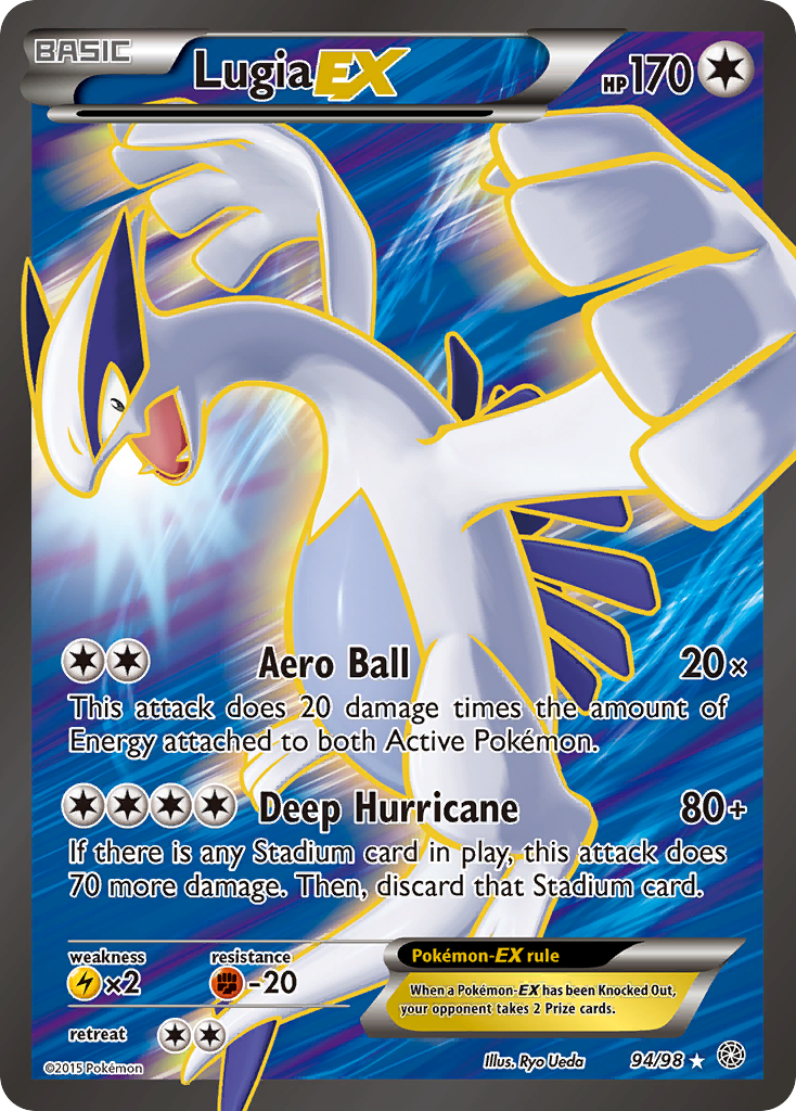 Lugia EX (94/98) [XY: Ancient Origins] | Gear Gaming Fayetteville