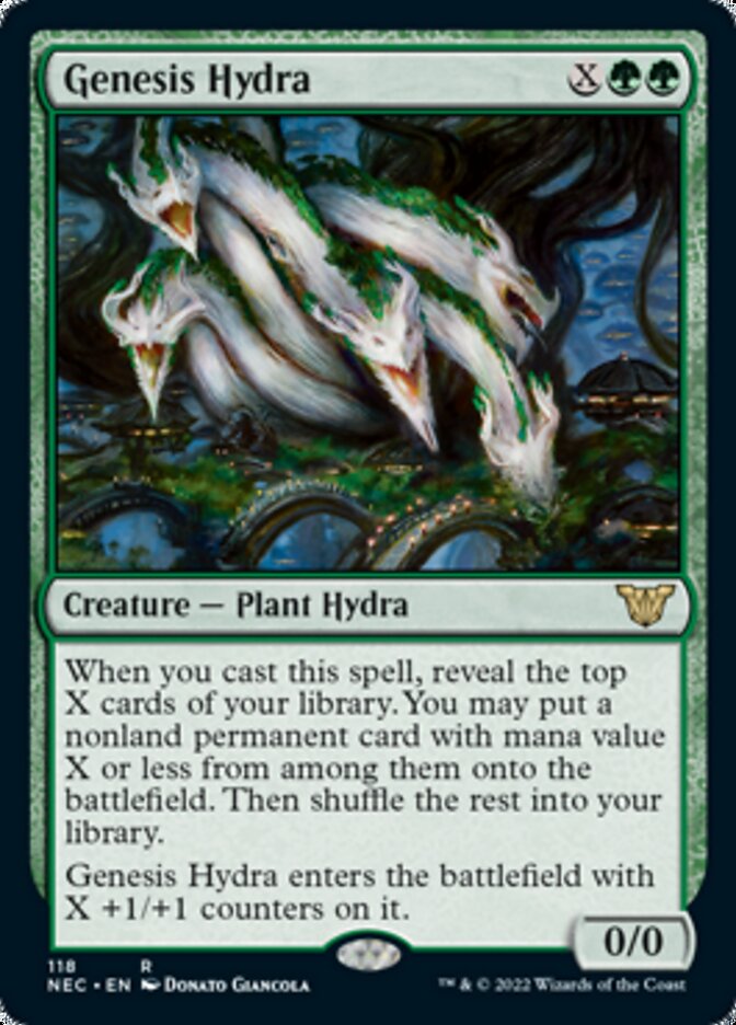 Genesis Hydra [Kamigawa: Neon Dynasty Commander] | Gear Gaming Fayetteville