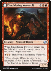 Smoldering Werewolf // Erupting Dreadwolf [Eldritch Moon] | Gear Gaming Fayetteville