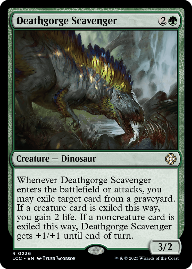 Deathgorge Scavenger [The Lost Caverns of Ixalan Commander] | Gear Gaming Fayetteville