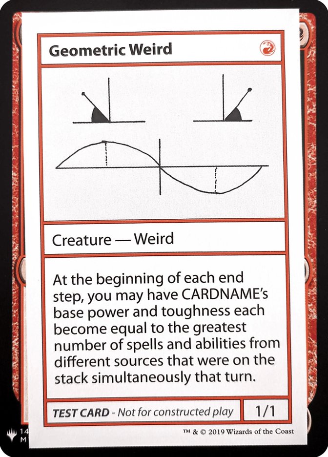 Geometric Weird [Mystery Booster Playtest Cards] | Gear Gaming Fayetteville