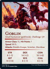 Goblin Art Card [Dungeons & Dragons: Adventures in the Forgotten Realms Art Series] | Gear Gaming Fayetteville