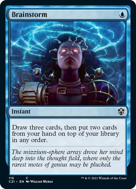 Brainstorm [Commander 2021] | Gear Gaming Fayetteville