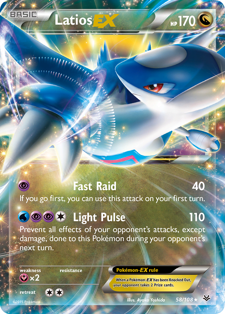 Latios EX (58/108) [XY: Roaring Skies] | Gear Gaming Fayetteville