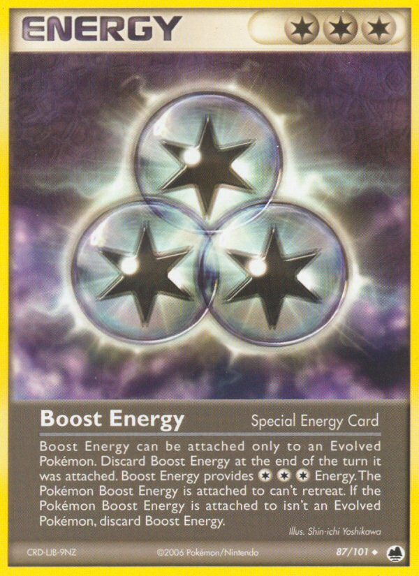 Boost Energy (87/101) [EX: Dragon Frontiers] | Gear Gaming Fayetteville