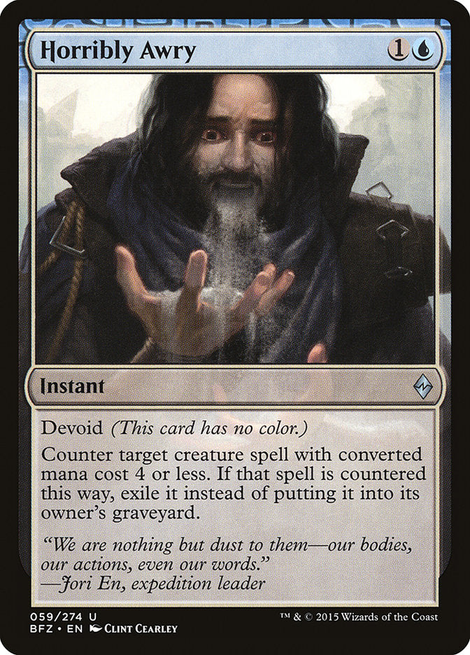 Horribly Awry [Battle for Zendikar] | Gear Gaming Fayetteville