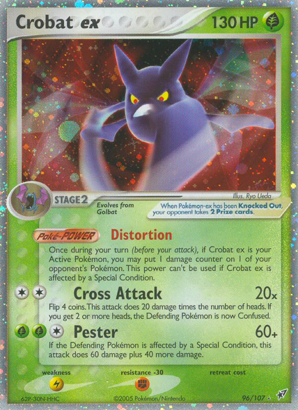 Crobat ex (96/107) [EX: Deoxys] | Gear Gaming Fayetteville