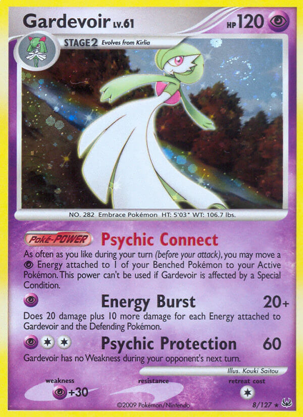 Gardevoir (8/127) (Theme Deck Exclusive) [Platinum: Base Set] | Gear Gaming Fayetteville