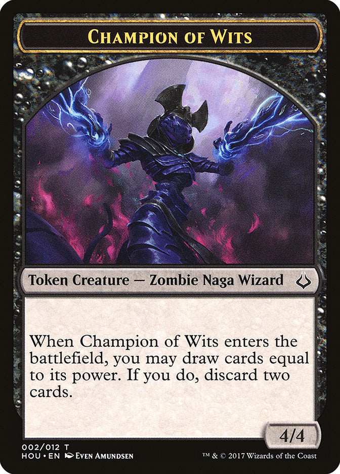 Champion of Wits Token [Hour of Devastation Tokens] | Gear Gaming Fayetteville