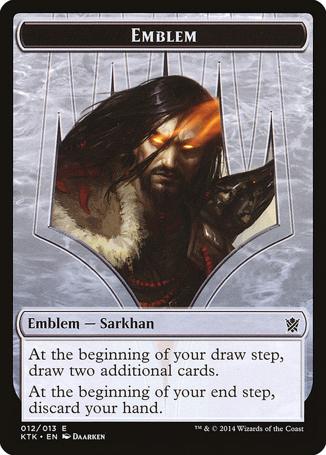 Sarkhan, the Dragonspeaker Emblem [Khans of Tarkir Tokens] | Gear Gaming Fayetteville