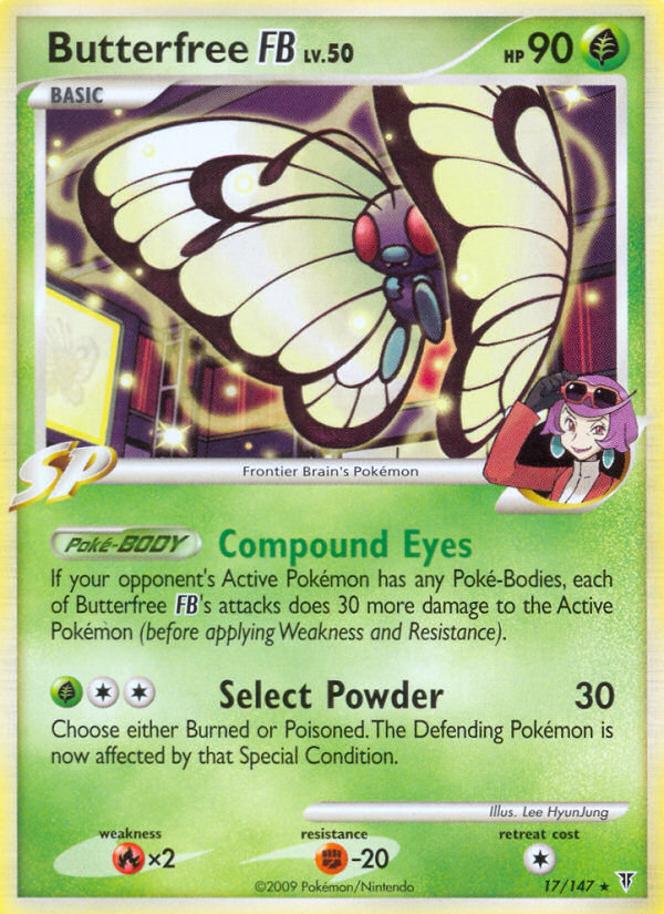 Butterfree FB (17/147) [Platinum: Supreme Victors] | Gear Gaming Fayetteville