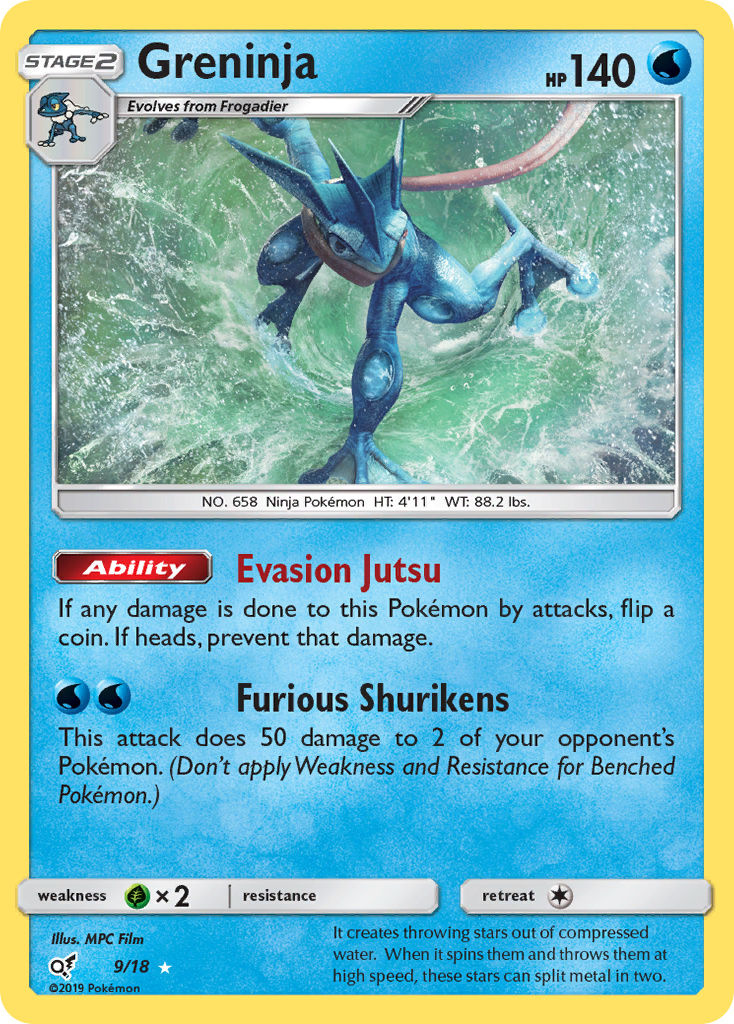 Greninja (9/18) [Sun & Moon: Detective Pikachu] | Gear Gaming Fayetteville