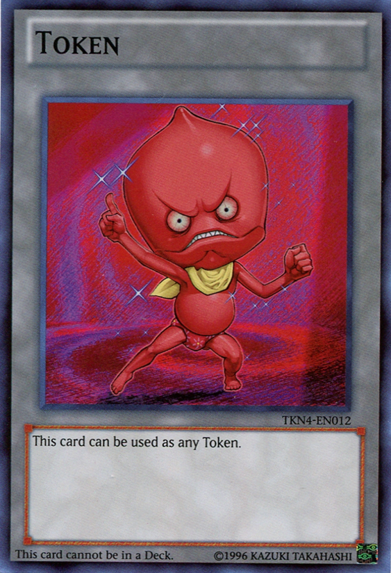 Ojama Token (Red) [TKN4-EN012] Super Rare | Gear Gaming Fayetteville