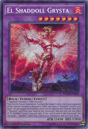 El Shaddoll Grysta [NECH-EN048] Secret Rare | Gear Gaming Fayetteville