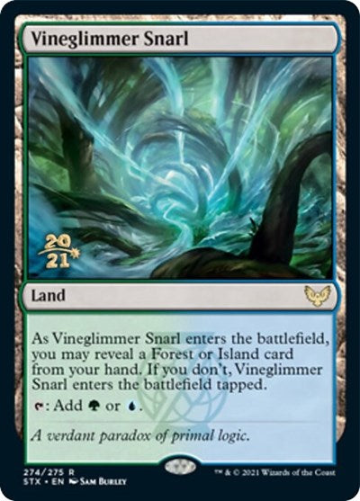 Vineglimmer Snarl [Strixhaven: School of Mages Prerelease Promos] | Gear Gaming Fayetteville