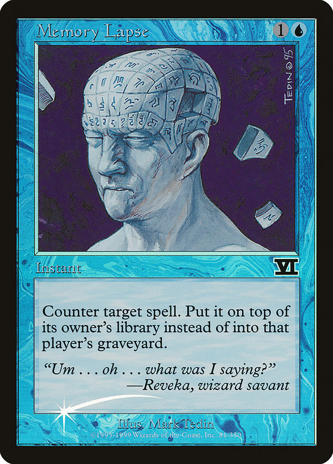 Memory Lapse [Judge Gift Cards 1999] | Gear Gaming Fayetteville