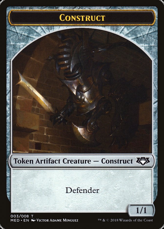 Construct Token (3) [Mythic Edition Tokens] | Gear Gaming Fayetteville